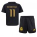 Günstige Real Madrid Rodrygo Goes #11 Babykleidung 3rd Fussballtrikot Kinder 2023-24 Kurzarm (+ kurze hosen)